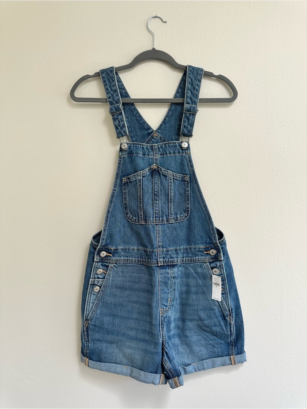 Old Navy Denim Short Overalls • NWT 💙